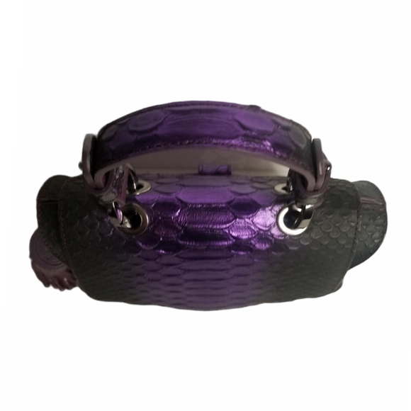 THALE BLANC AUDREY MICRO Metallic Purple Bag - Picture 6 of 16